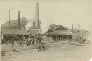 View of the O.K. Copper Mine Smelters in the Chillagoe district 1907