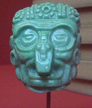 WLA lacma Mayan jadeite pendant