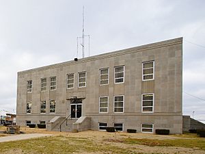 The Webster County Courthouse in Marshfield