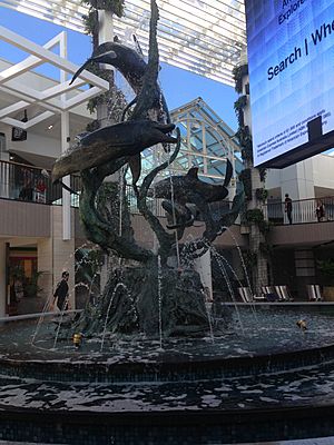 Westfield Warringah Mall Dolphin Fountain