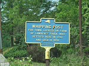 Whipping Post Historical Marker Preston Hollow NY Jun 11