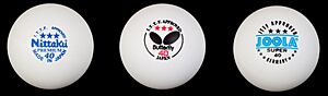 40mm table tennis ball Celluloid