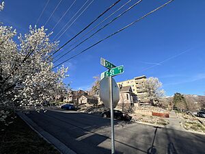 5th and G st. in the Avenues neighborhood of SLC