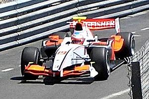 Adam Carroll 2008 GP2 Monaco