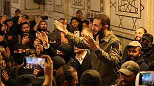 Ahmed al-Sharaa Liberation Speech at Damascus Mosque
