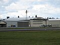 Albany Oregon Airport hangar area 1
