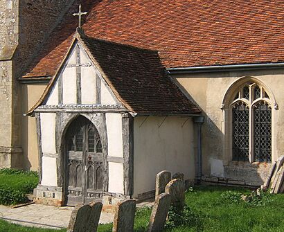 Alpheton church porch - geograph.org.uk - 971868
