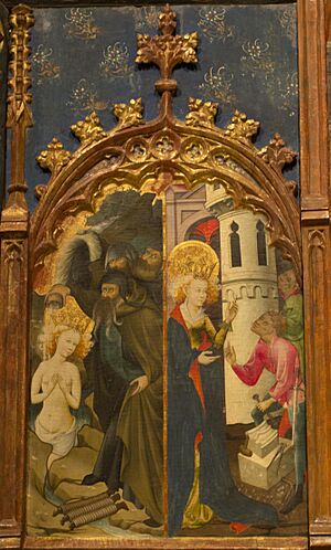 Altarpiece of Saint Barbara Detail 1