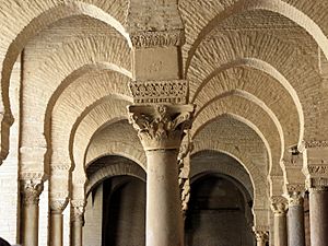 Arches and columns, Great Mosque of Kairouan