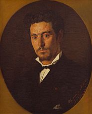 Augusto Ballerini - Retrato de Lucio Correa Morales, 1878