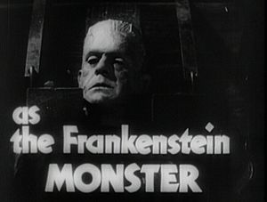 Boris Karloff as The Frankenstein Monster from Bride of Frankenstein film trailer.jpg