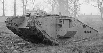 British Mark IV Tadpole tank
