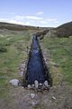 Bypass channel for Cogden Gill at Grinton smelt mill