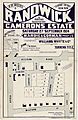 Cameron's Estate Subdivision 1924