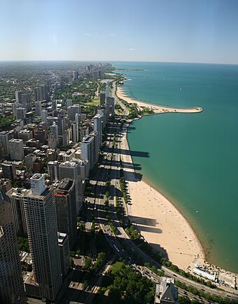 Chicago (ILL), Near North Side, John Hancock Center, 1970. " The Gold Coast " (4825109978).jpg
