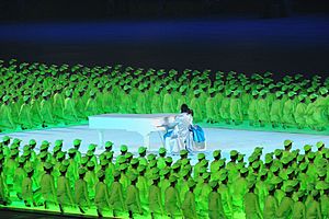 Chinese pianist Lang Lang the Opening Ceremony of the 2008 Olympic Games