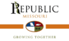 Flag of Republic, Missouri