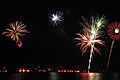 Conesus Lake Ring of Fire and fireworks 2