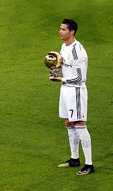 Cristiano Ronaldo - Ballon d'Or (cropped)