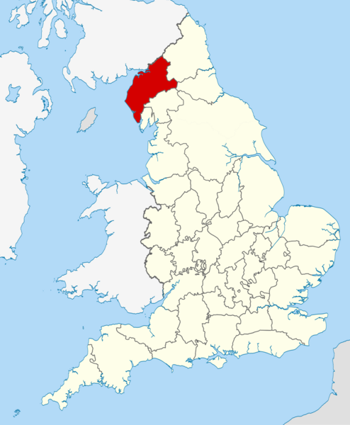 Cumberland en 1851