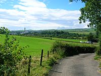 Dalry and Pitcon from near old East Kersland Mill