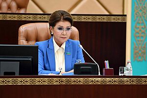 Dariga Nazarbayeva Senate 1