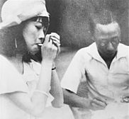 Empress Wan Rong Smoking Cigarette