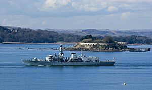 F79 at Drakes island P sound