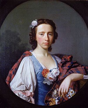 Portrait of Flora Macdonald by the artist Allan Ramsay
