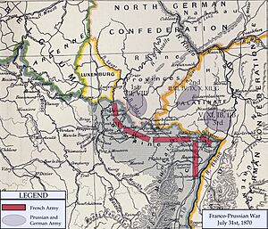 FrancoPrussianWarFrontierJuly1870