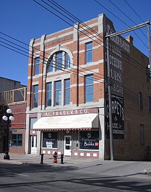 Fraser block front