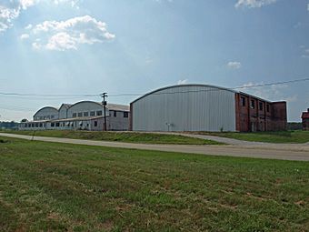 Gragg Field historic hangars July 2011 2.jpg