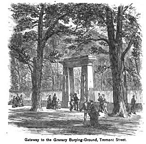 Granary Burying Ground 1881
