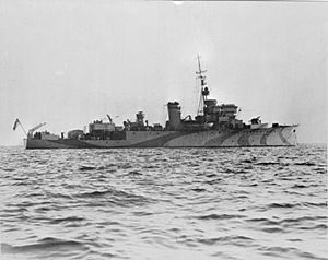 HMS Hound WWII IWM A 15138