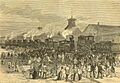 Harpers 8 11 1877 Blockade of Engines at Martinsburg W VA