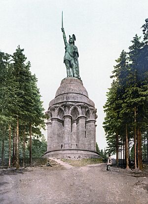 Hermannsdenkmal 1900