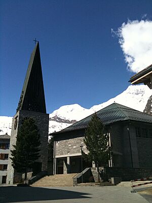 Herz Jesu - Kirche in Saas Fee