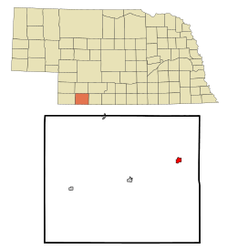 Location of Culbertson, Nebraska