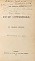 Houghton HEW 2.6.15 - Dickens, David Copperfield
