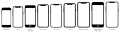 IPhone size comparison