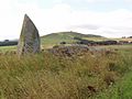 Inschfield Stone Circle with Dunnideer behind - geograph.org.uk - 929294.jpg