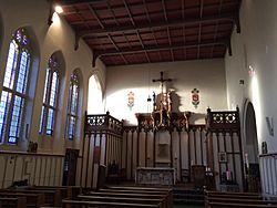 Interior St. Cuthbert's Catholic Church, Durham