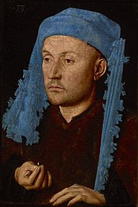 Jan van Eyck - Man in a Blue Cap (c.1430).jpg