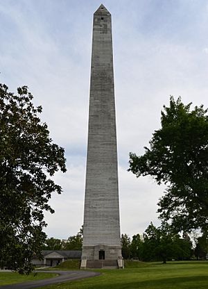 Jefferson Davis Monument in Fairview