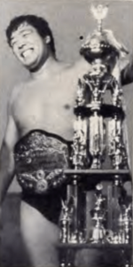 Jumbo Tsuruta AWA World Heavyweight Championship 1984