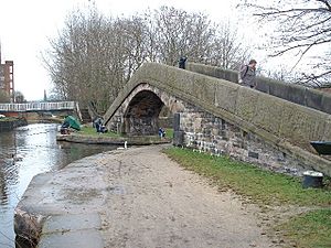 Junction of the Peak Forest, Ashton and Huddersfield Narrow Canals. - geograph.org.uk - 90470