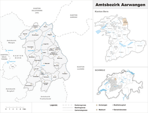 Location of Aarwangen District