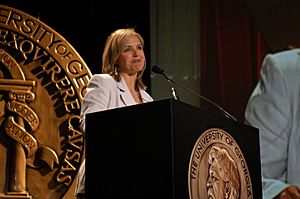 Katie Couric hosting the 63rd Annual Peabody Awards