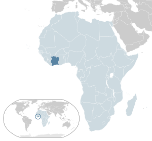 Location Côte d'Ivoire AU Africa