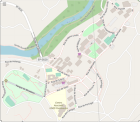 Location Map Pontevedra Monte Porreiro